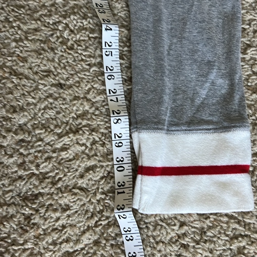 Holiday onesie jumpsuit pajamas Moose lodge red checkered details - Picture 5 of 6